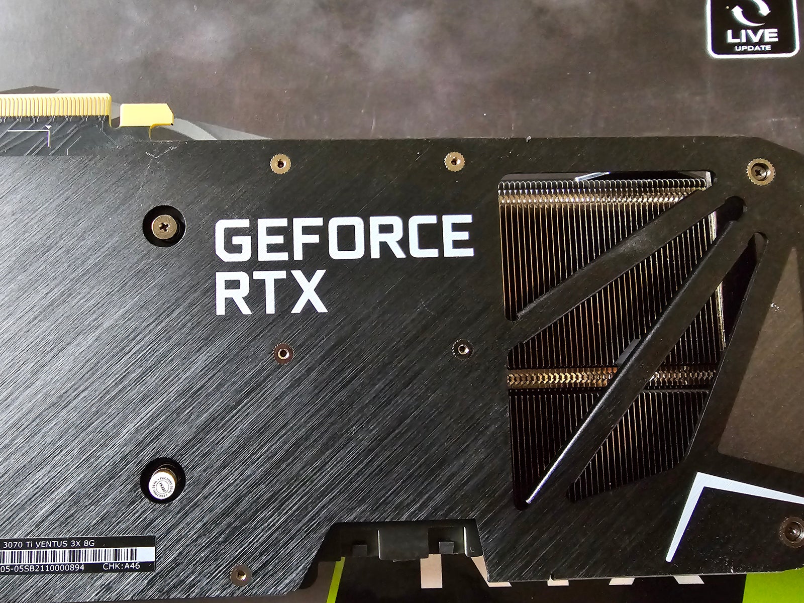 Geforce RTX 3070 ti MSI, 8 GB RAM, Perfekt