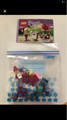 Lego Friends, 30105, Stephanie med postkasse
Komplet med alle dele og vejledning - har 2 sæt. Pris e