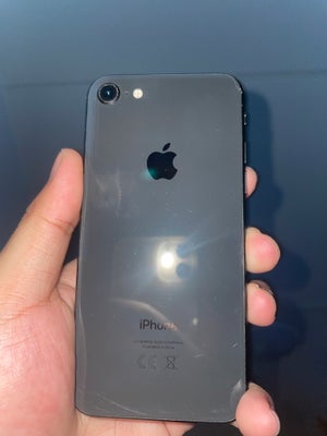 iPhone 8, 32 GB, sort, Defekt, Iphone 8, defekt.
Når den oplades viser den apple ikonet hvor det ser