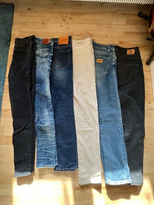 Jeans, Diverse, str. 31, Næsten som ny, 6 par jeans til herre / mænd sælges samlet

Levi’s Mile High