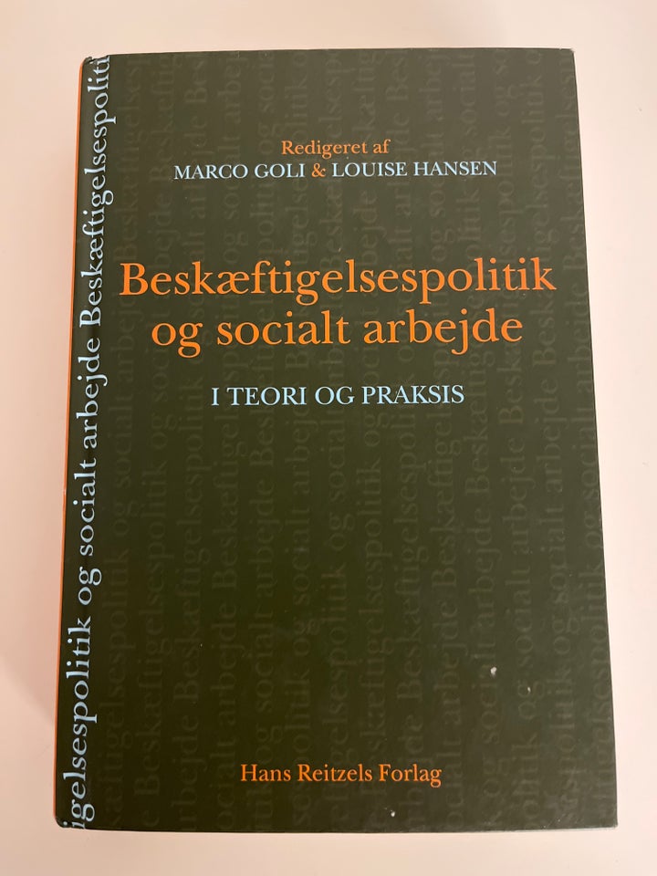 Beskæftigelsespolitik og socialt arbejde, Marco- Louise