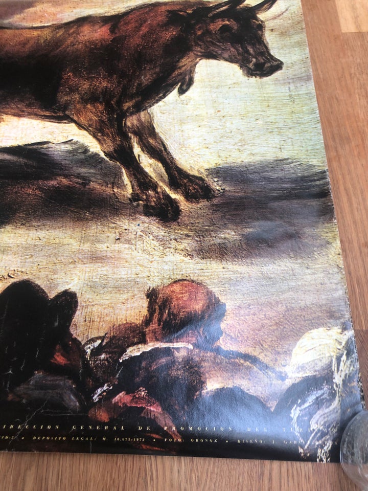 Plakat Goya motiv: Tyrefægtning