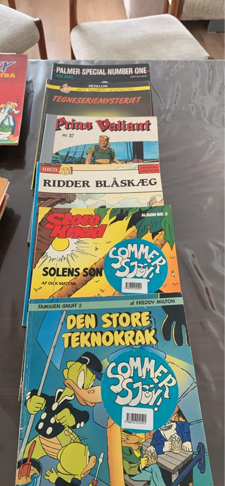 Gamle tegneserie fra 1980 og frem., Tegneserie