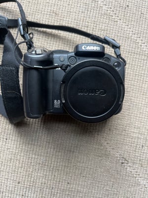 Canon, Powershot S5is, 8 megapixels, 12 x optisk zoom, God, Den perfekte gave til barnet der vil lær