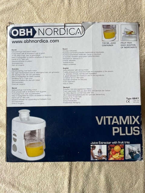 Saft Juicer, OBH Nordica