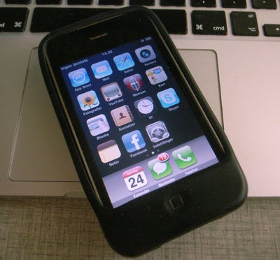 iPhone 3G, 16 GB, sort, God, Telia ville ikke købe den selvom de lovede prisnedsættelse ved køb af n