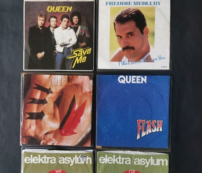 Single, Queen/Freddie Mercury, 6 singler, Rock, Køb enkeltvis eller samlet. 

MERE OM GRADUERING =vu