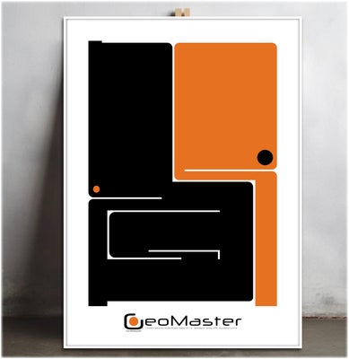 Plakat, Gabriel Lavine, motiv: GeoMaster Series N°11 CE, b: 70 h: 100, Limited Collectors Edition Gi