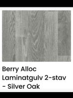Laminatgulv 2-stav - Berry Alloc Silver Oak, Laminat