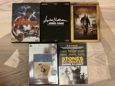 Diverse DVD’er, DVD, andet, Sælger ud af min DVD samling. Se pris ud for hver film.

Sylvester Stall