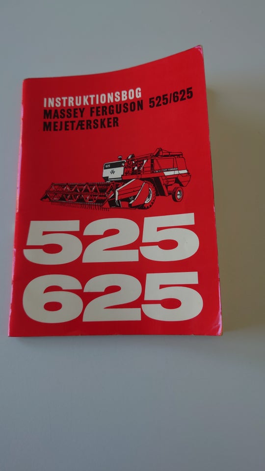 Instruktionsbog, Massey Ferguson