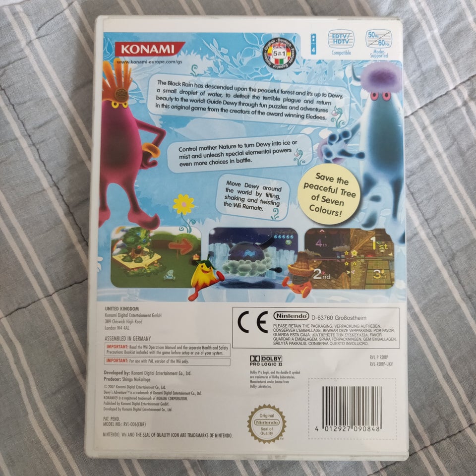 Dewy adventure, Nintendo Wii, puzzle