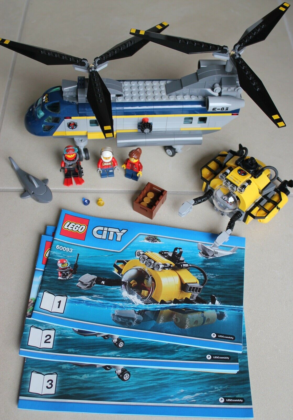 Lego 60093 Dybhavs-helikopter dba.dk – Køb Salg af og Brugt