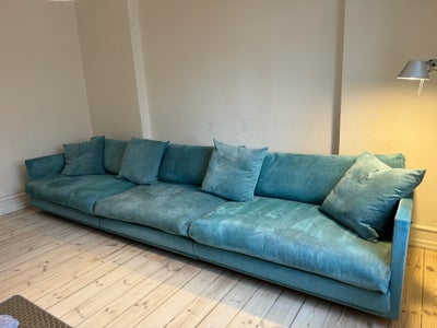 Sofa, velour, 3 pers. , Eilersen, 3 personers Eilersen sofa, modellen hedder Ash.  
Sofaen har brugs