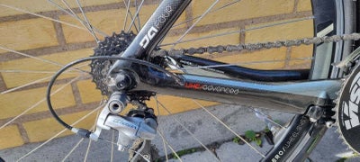 Triatloncykel, Felt DA4, 56 cm stel, 20 gear, stelnr. oplyses ved køb, velholdt tri-cykel, fuld carb