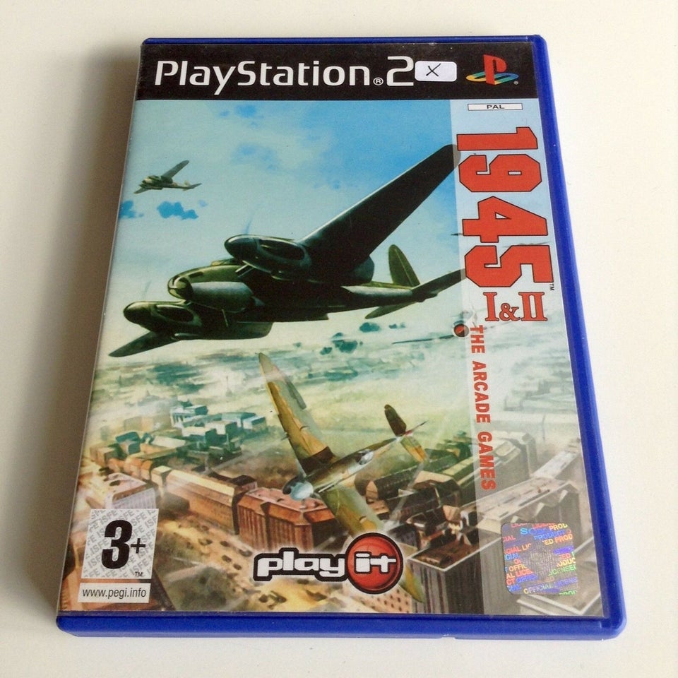 1945 I & II: The Arcade Game, PS2, action