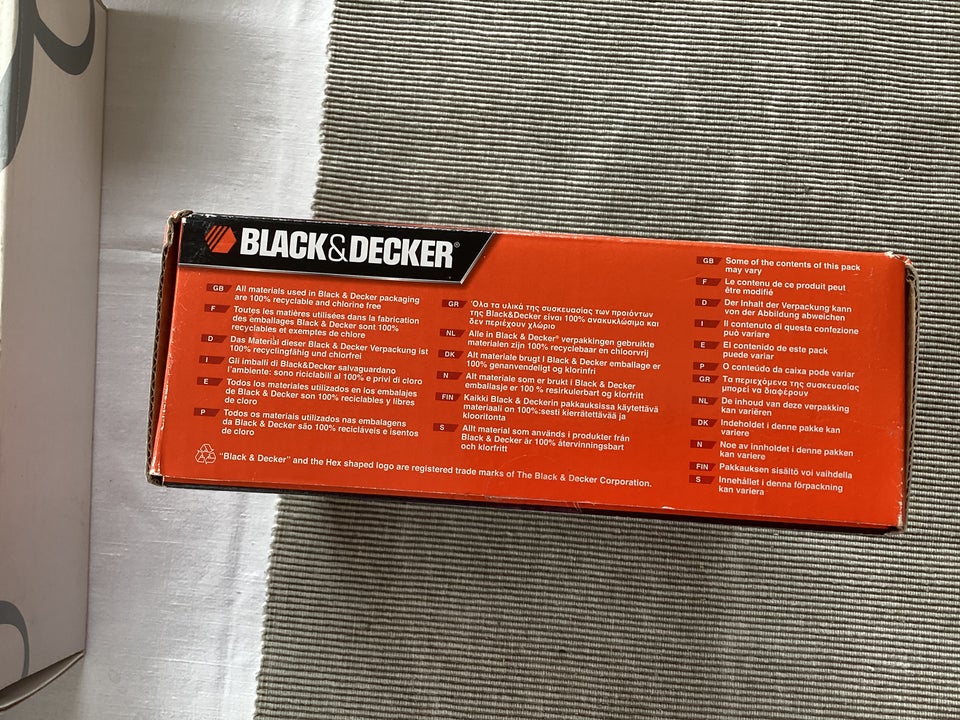 Andet håndværktøj, Black og Decker