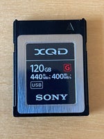 XQD, Sony, 120 GB