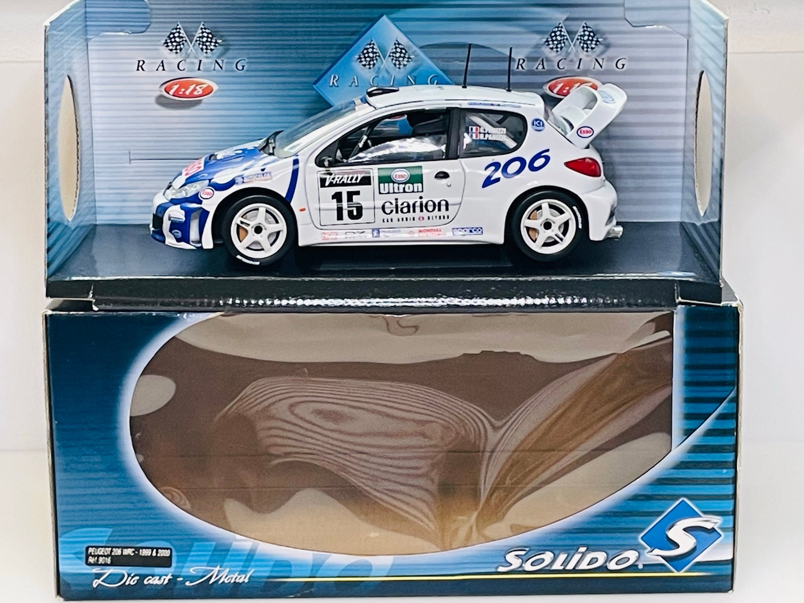 PEUGEOT 206WRC-1999＆2000 1/18 Solido | sauja.lt