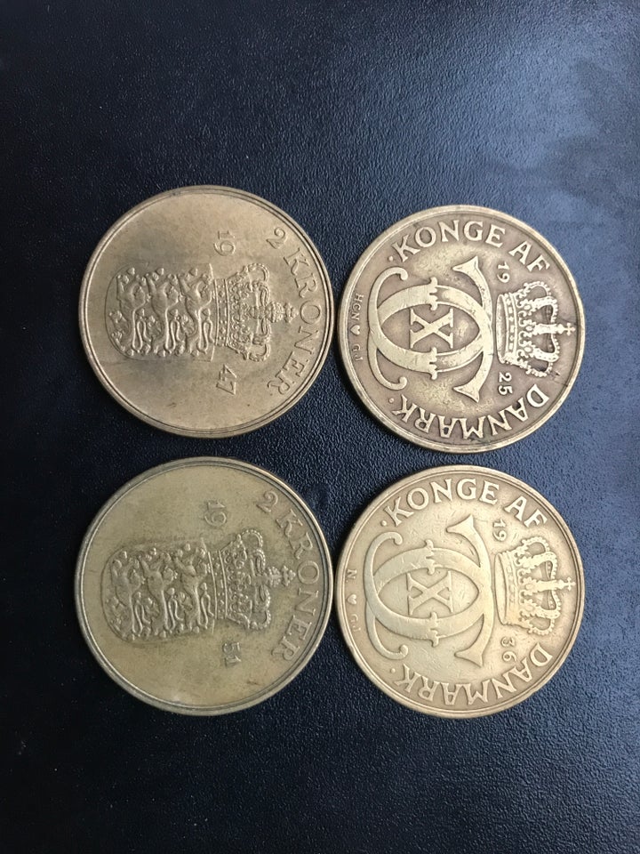 Danmark, mønter, 2kr