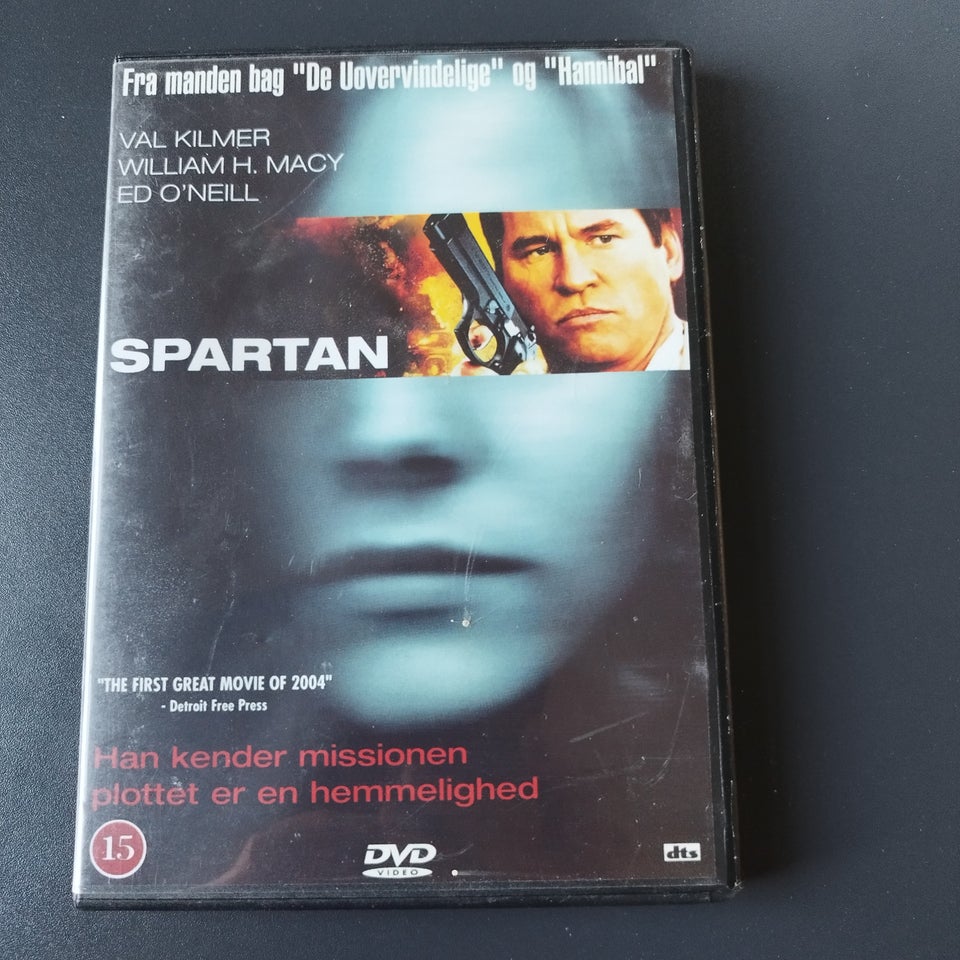 SPARTAN. Val Kilmer, DVD, action