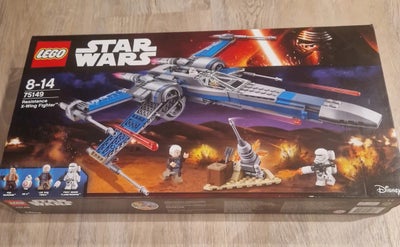 Lego Star Wars, 75149 - Resistance X-Wing Fighter, Uåbnet.
Æsken er lidt trykket, og har en lille sk