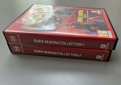 Duke Nukem Collection 1+2, Evercade, Duke Nukem Collection 1 og 2. 

Sælges samlet. 

Kan afhentes e