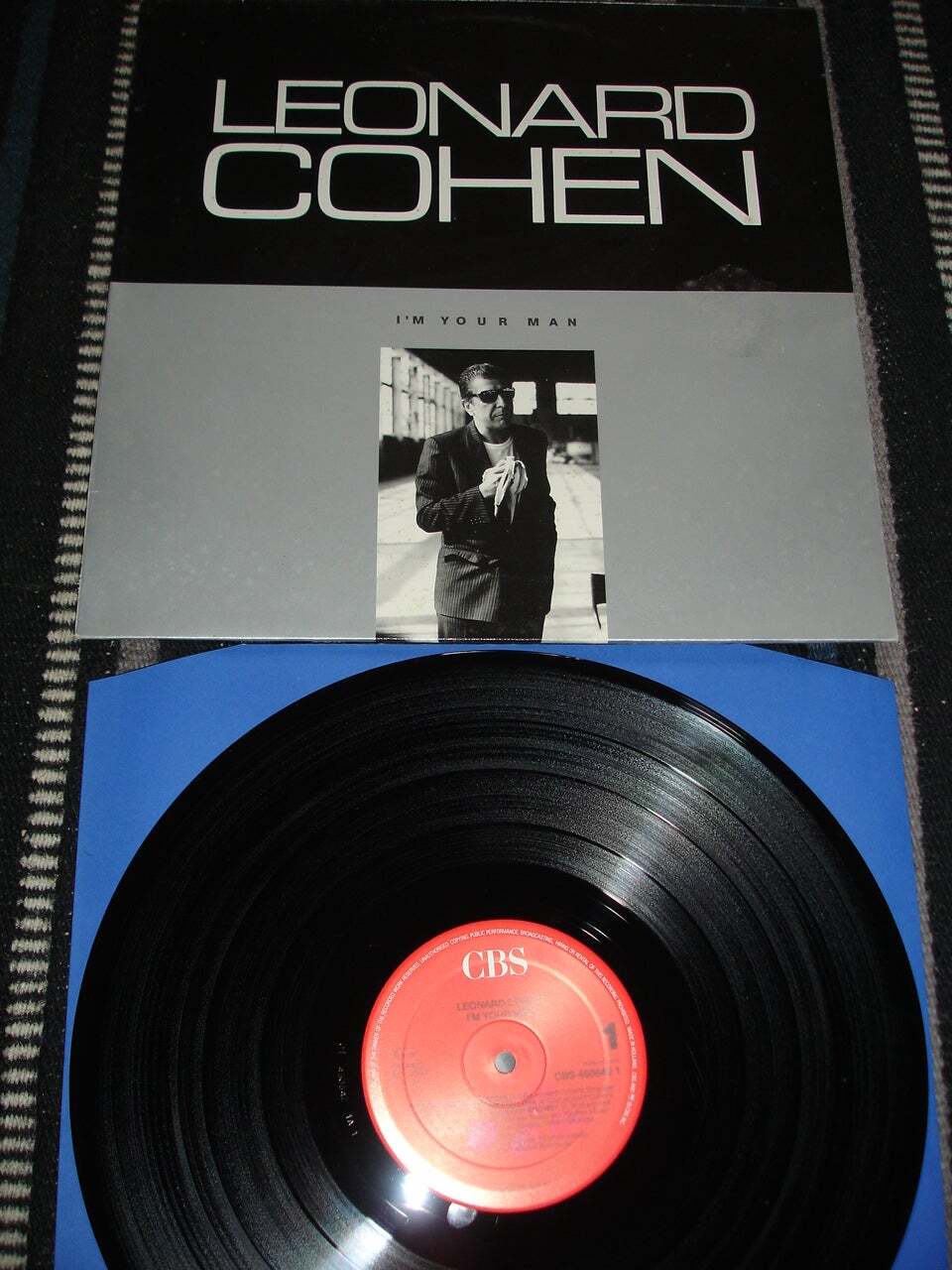 LP, Leonard Cohen , I'm Your Man – dba.dk – Køb og Salg af og Brugt