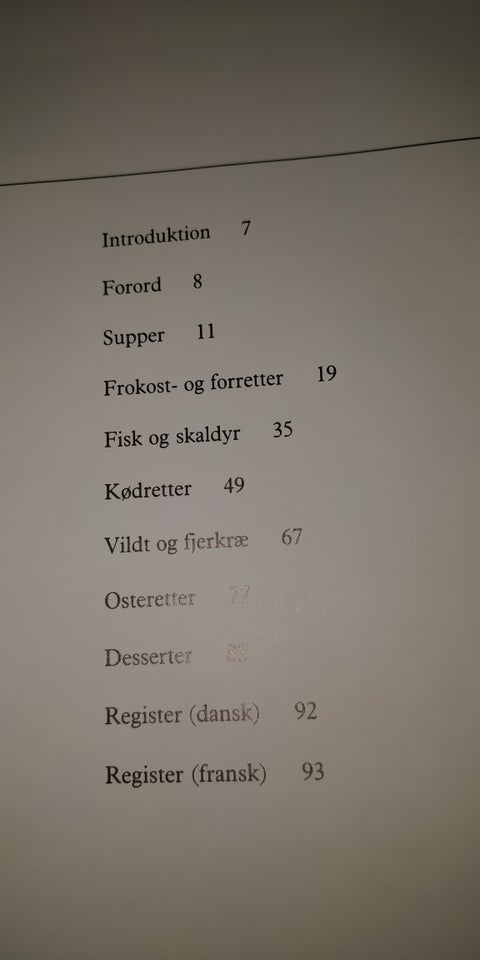 Kongelige Livretter, emne: mad og vin