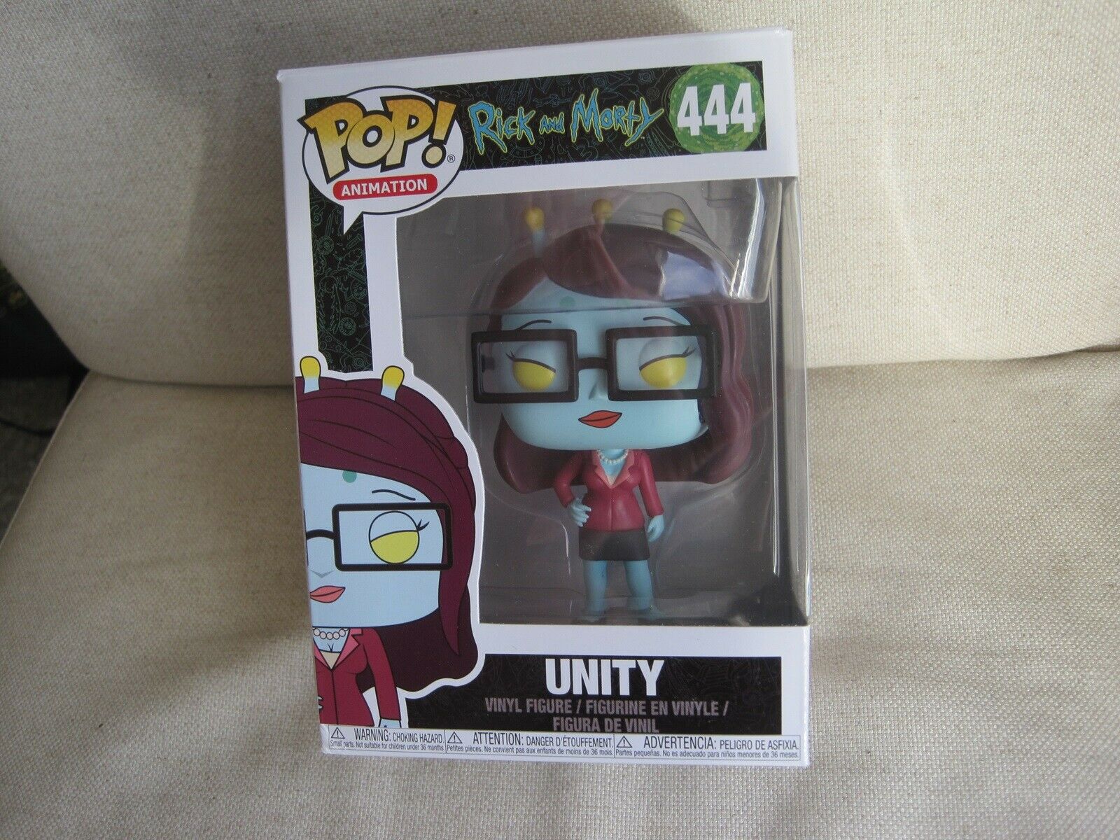 Funko pop! rick and morty unity 444