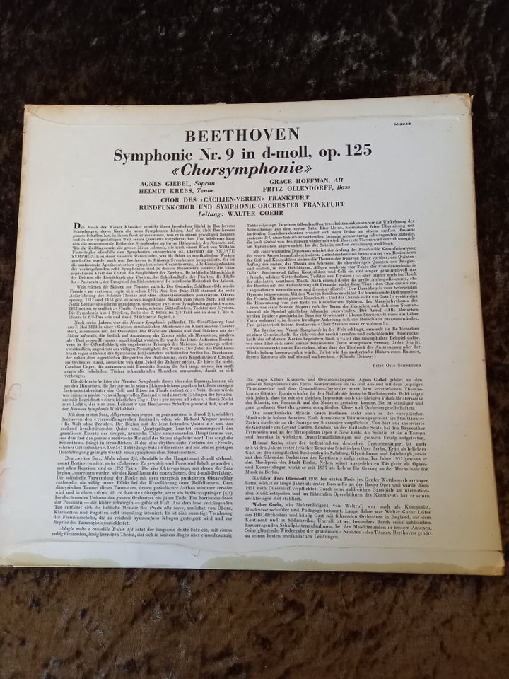 LP, BEET, Symphonie Nr.9 in d-moll