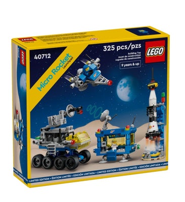 Lego Space, Lego 40712, Lego Space 40712 sæt sælges splinter nyt og uåbnet.