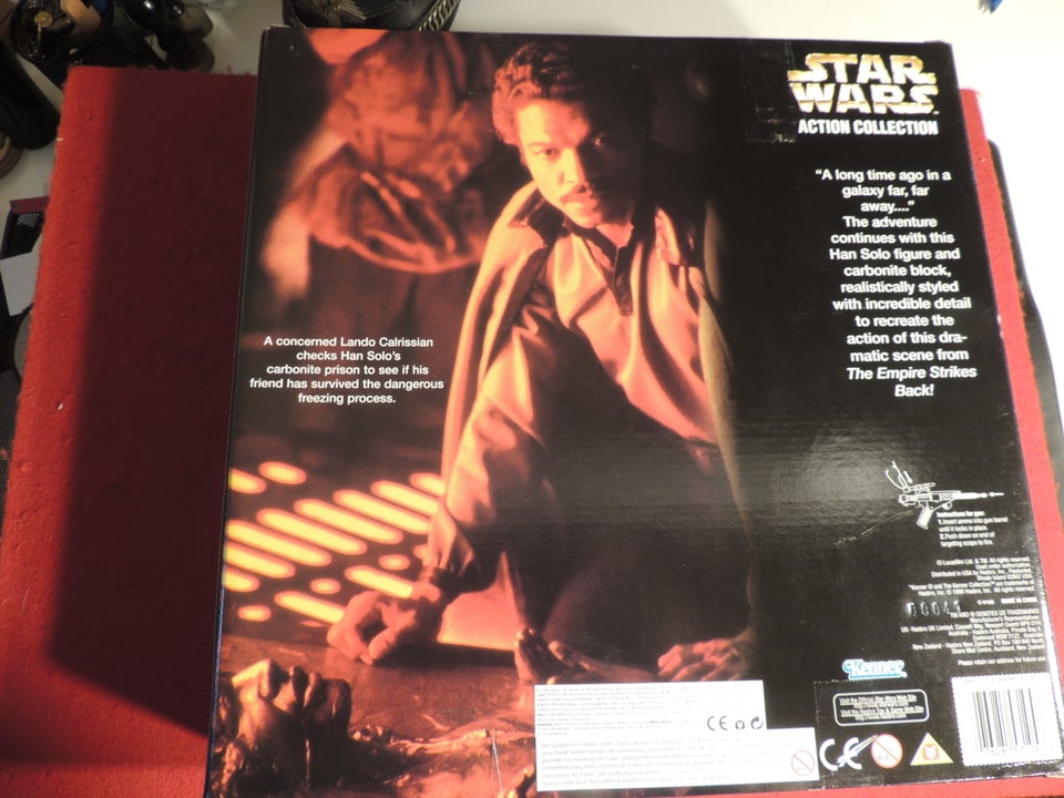 STAR WARS: 12" HAN SOLO MED CARBONITE BLOCK (1998)