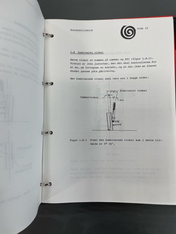 Vintage fagbog Teknologisk Institut