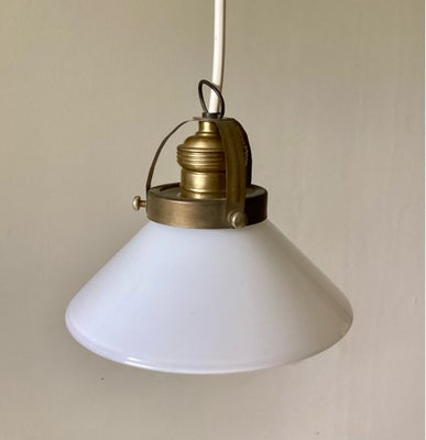 Pendel, Skomagerlampe, Skomagerlampe / pendel retro fra 1920’erne eller 1930’erne 
Lampen er i glas 