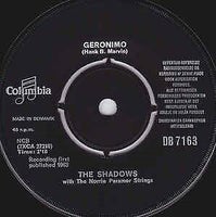 Single, The Shadows, Geronimo