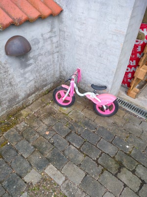 Pigecykel, balancecykel, Jd bug, 10 tommer hjul, 0 gear, Lille løbecykel i lyserød