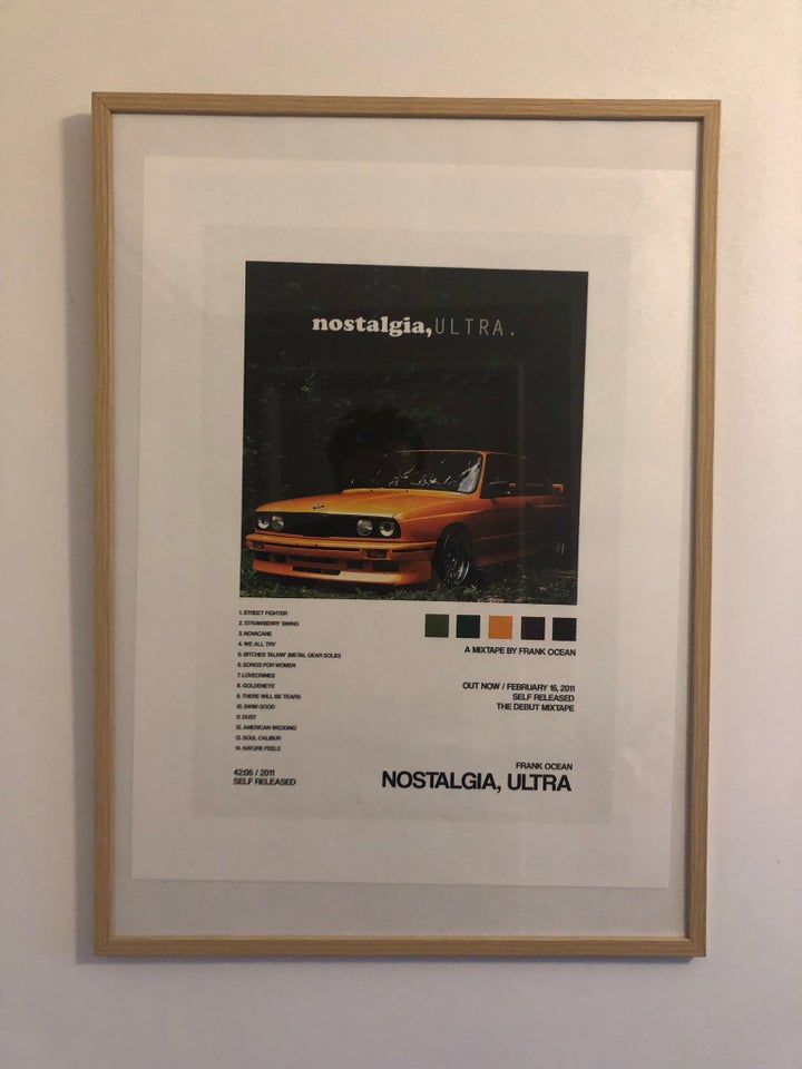 Plakat, Frank Ocean, b: 50 h: 70