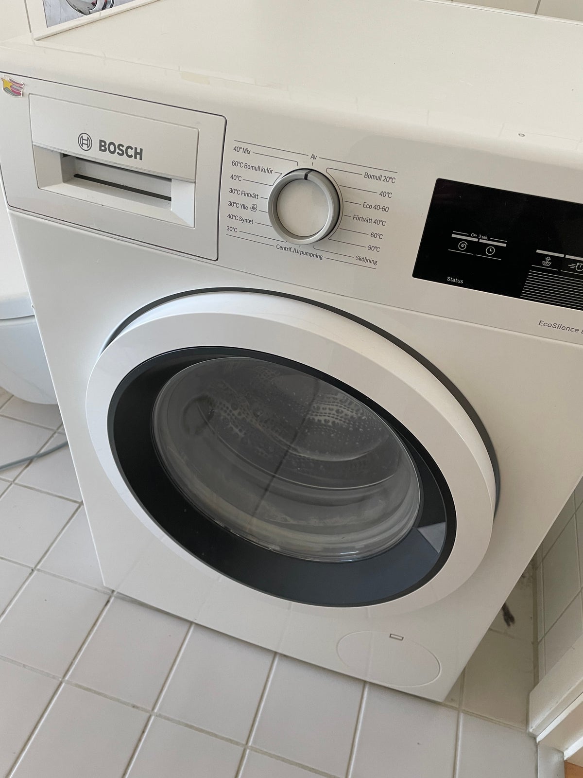 Bosch vaskemaskine, Bosch Serie 6, frontbetjent
