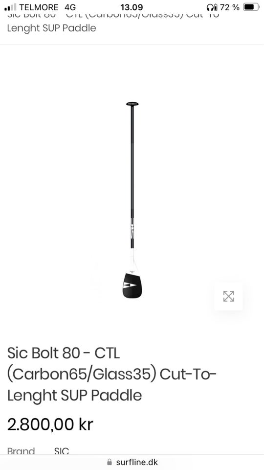 Sup Paddel , Sic bolt 80