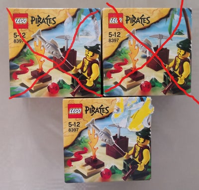 Lego Pirates, 8397 Pirate Survival., Lego 8397 Pirates II: Pirate Survival.

Fra egen samling sælges
