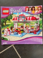 Lego Friends, Parkcafeen - LEGO Friends 3061, Uden æske. Se også mine andre Lego Friends annoncer og få rabat ved køb af flere. til salg  Vanløse