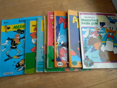 Anders And og andre, Tegneserie, Anders And blad
I alt 26 stykker fra 1956 til 1977
1956 nr. 19
1965