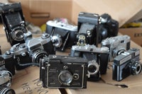 Vintage kamerasamling fra 20er til 50erne sælges