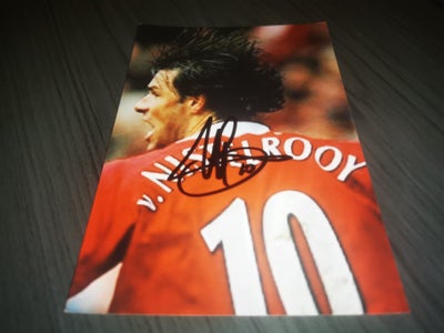 Autografer, Ruud Van Nistelrooy autograf, Sender gerne med dao eller kan afhentes på Amager

Se mine