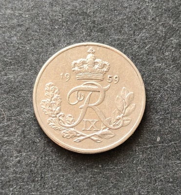 Danmark, mønter, 10 Øre 1959