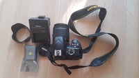 Nikon D3400, 24,2 megapixels, 18x55mm x optisk zoom
