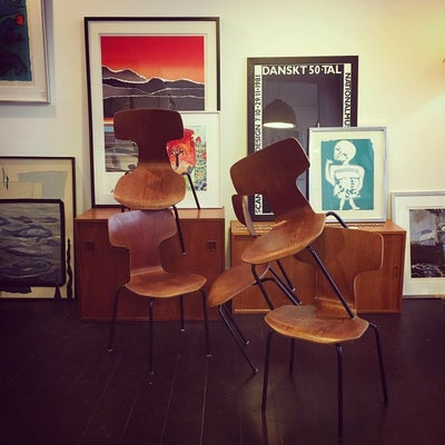 Arne Jacobsen, 3103, Kids chair, As cute as it gets - AJ vintage chairs for kids.
5 rare to find AJ 