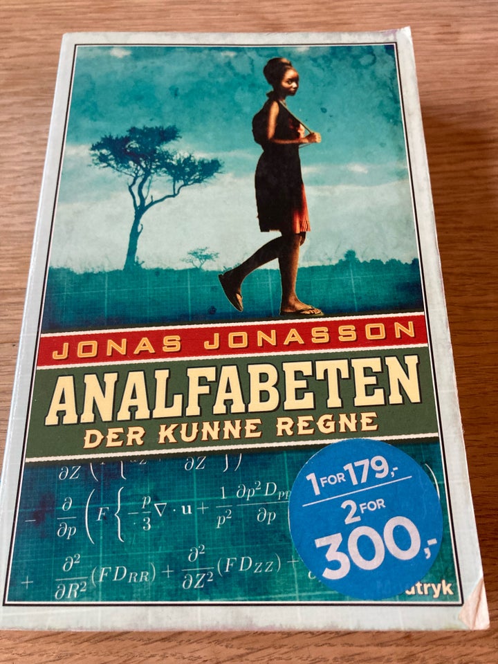 Analfabeten det kunne regne, Jonas Jonasson, genre: roman