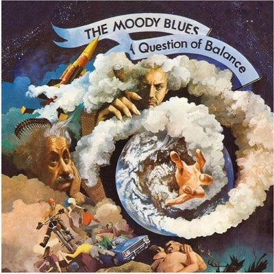LP, The Moody Blues, A Question of Balance, Cover og vinyl i meget fin stand. Stort set ikke spillet
